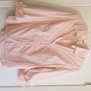 Old Navy woman's Pink button down dress shirt